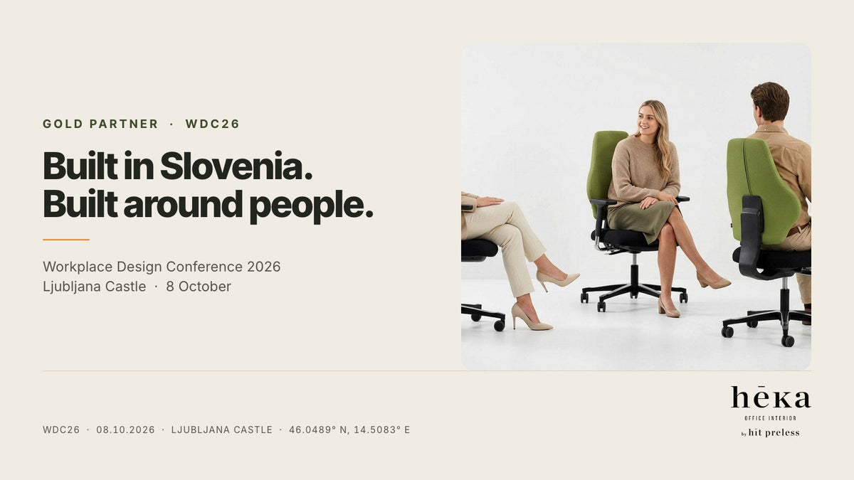Heka is a Gold partner of Workplace Design Conference 2026