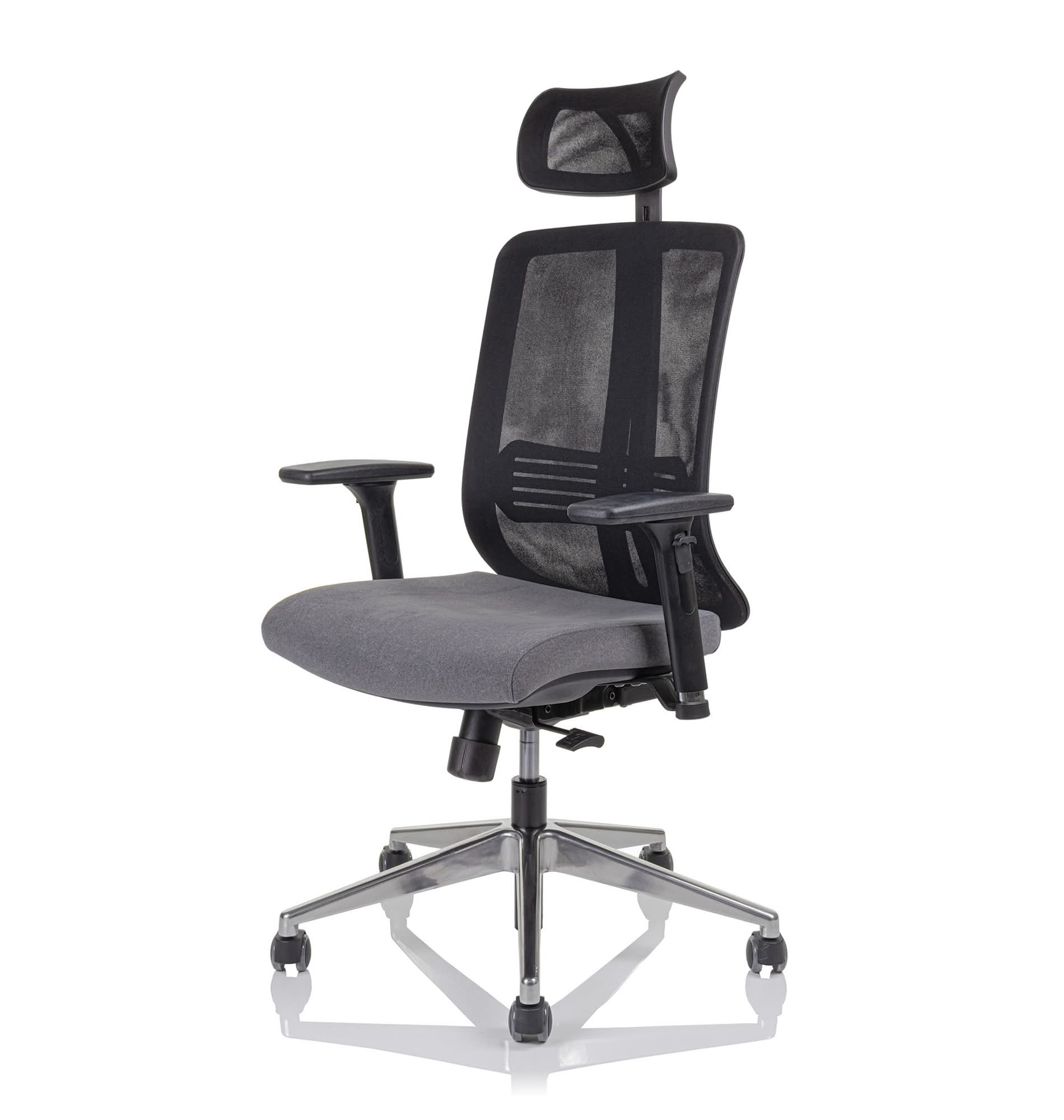 Ergonomski pisarniški stol Vertigo z oporo za hrbet – Heka