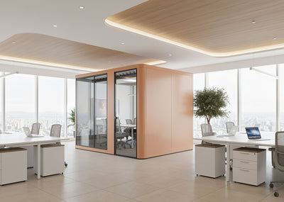 CoreRoom, visualisation: room in an open-plan office