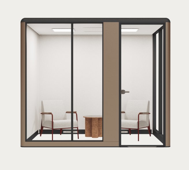 CoreRoom, configuration for small meetings, front view