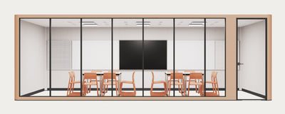 CoreRoom, large configuration for presentations, front view