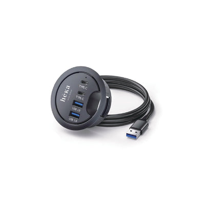 Heka USB modul — 2x USB-C in 2x USB 3.0