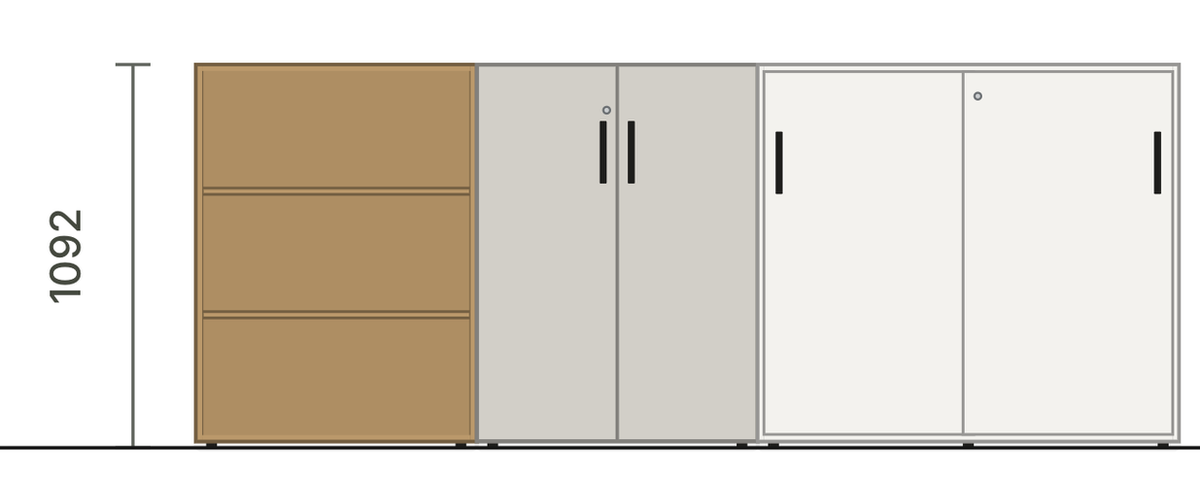 Low cabinets
