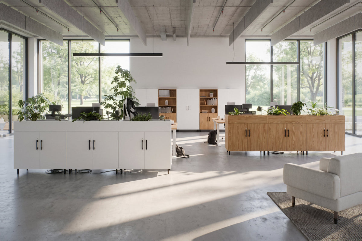 Open-plan office