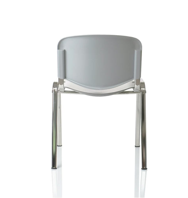 Visy upholstered gray chair