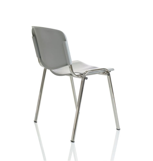 Visy upholstered gray chair